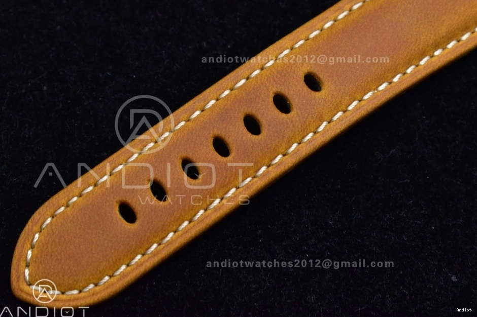 Real Asso Clone O PAM441 Brown Ceramic on SBF Strap Best Edition 1:1 P.9001 Super 0316